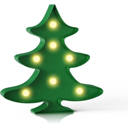 Litet Julgran med Ljus, Juldekorationer, Barnens Julgran, Barnrumsdekoration, Juldekorationer för Vägg, Bordsskiva