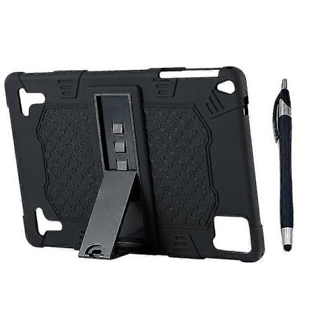 10.1 Tommer Tablet Cover Silikone Cover Tablet Stand Universal Tablet Cover Justerbar Stand med Kapacitiv Pen