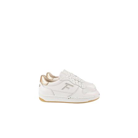 Faguo Alder leather low top sneakers , Wit , Dames , Maat: 40 EU