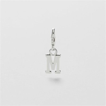 M Letter Charm
