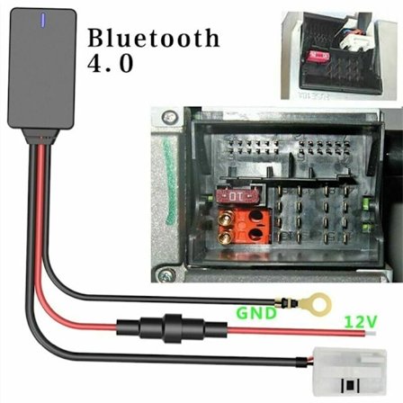 Bluetooth-adapter for Volkswagen RCD310RCD510 (12-pin)