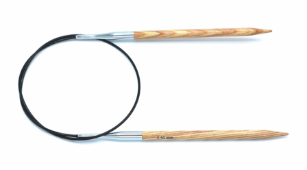 KnitPro Rundpinne 60cm Natural Symfonie 15.0
