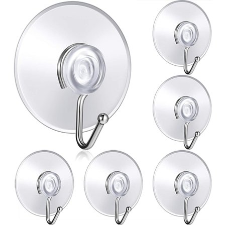 40mm gjennomsiktig plast sugekopp kjøkken baderom vegg sugekopp