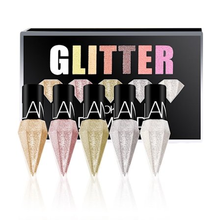 Stk. Skinnende Eyeliner Sæt Vandtæt Langtidsholdbar Flydende Glitter Eyeliner Udtværingsfast Makeup Eye Liner Øjenskygge