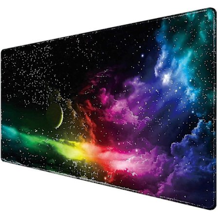 Gaming Musmatta, xxl Stor Musmatta 900x400mm, Dator Tangentbord Musmatta, Halkfri Mus