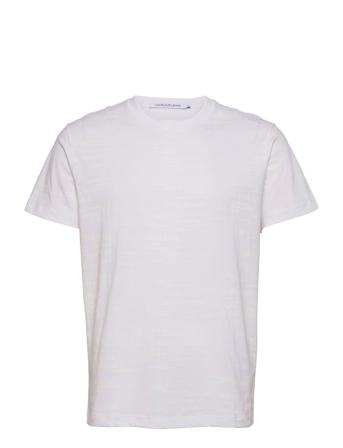 Logo Aop Tee White Calvin Klein Jeans