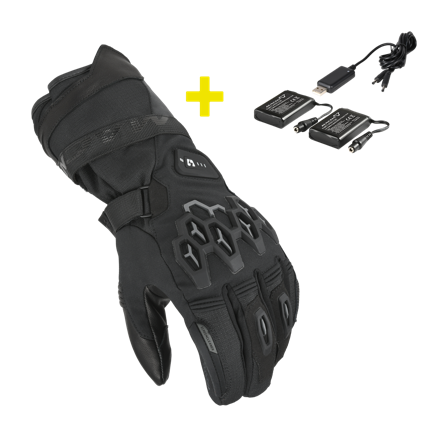Kit Gants Moto Femme Macna Rafina RTX Noir M