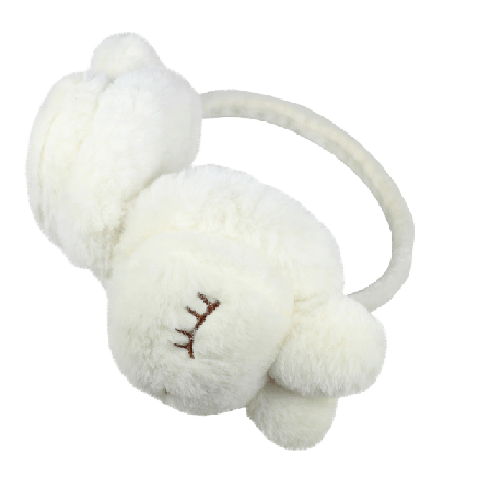 Complement Kids Öronmuffar, Sovande Kanin Accessoarer Unisex Vit