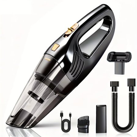 Ledningsfri håndholdt støvsuger 4KPa sugeevne USB