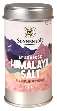 Sonnentor Himalaya salt fin dåse 120 g, Helse & Madvarer, Krydderier, Salt