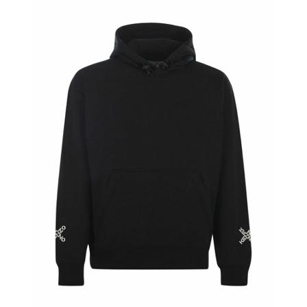 Kenzo, Triple X Hoodie Sweatshirt Zwart, Heren, Maat:L