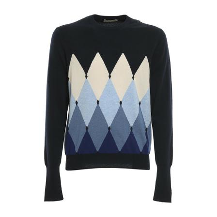 Ballantyne Sweater T2P000.12Ka8 Blå, Herre
