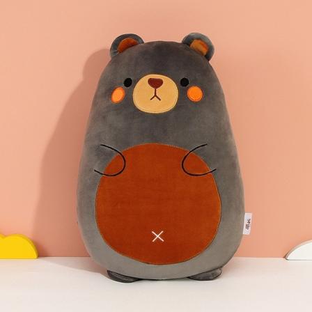 Squishmallows Plyschleksak Animal Kawaii Soft Big Pillow svart björn - Perfet 60cm