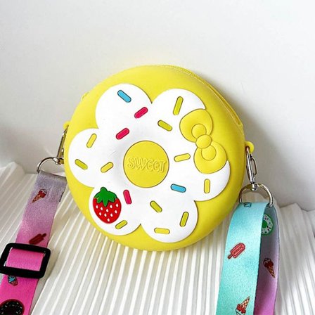 Crossbody-taske til børn, skuldertaske 4 4