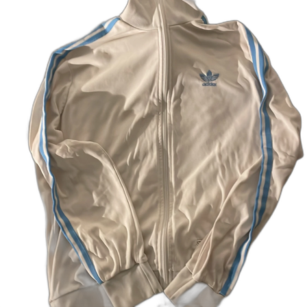 Vit träningsjacka från Adidas