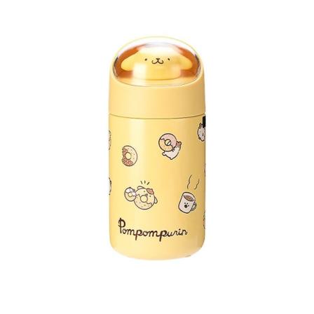 350ml koreansk stil Sanrio termokop Kawaii My Melody Kuromi tegneserie sportsvandflaske kaffekop børnevandflaske gave 28 ML Pompom Purin