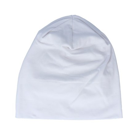 Beechfield - Bílá traditionalbeanie Beanie - Hemsedal Cotton Slouch White Beanie @ Hatstore