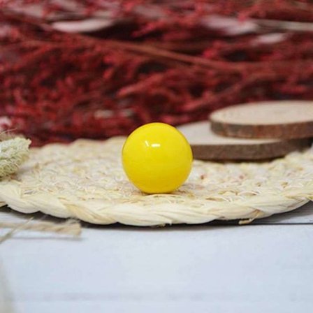 Graviditet bola boll - Gul - Personalisering bola födelse present