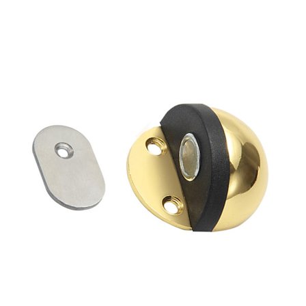 Magnetisk Dörrstopp Kraftigt Stål Dold Väggmontering Repskydd