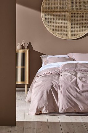 Jotex - Dekbedovertrek Zachtroze Zachtroze - VILA - Koop Dekbedovertrek bij Jotex