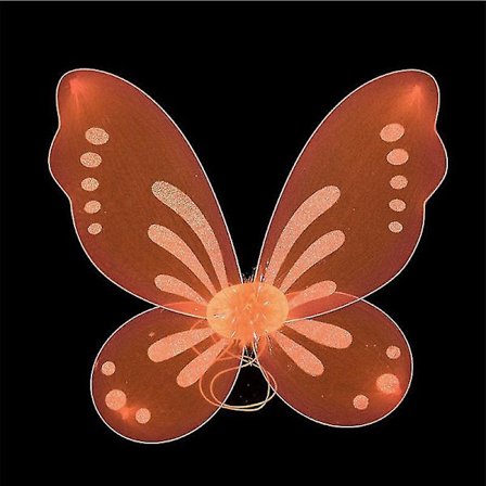 Fairy Genie Wings Costume Toddler Dress Up Butterfly Shaped Wings With Elastic String For Girls