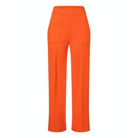 Cambio Straight Bukser Orange, Dame Bukser