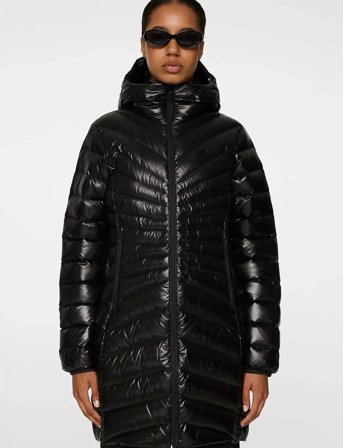 J. Lindeberg Lara Light Down Parka - Black - M