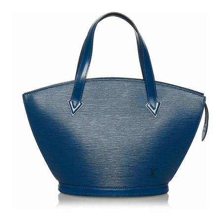 Louis Vuitton Vintage Pre-owned Tas , Blauw , Dames , Maat: ONE Size Vintage Tassen