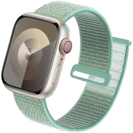 Nylon Loop Armband för Apple Watch Armband 49mm Ultra2 44mm 40mm 45mm 41mm 46-42mm Armband för iwatch armband Serie 9 8 se 7 6 5 4 10