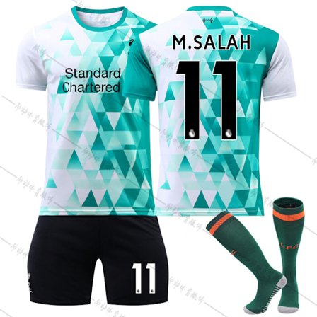 Barn / vuxen 22 23 World Cup Liverpool träningströja set Mohamed Salah-11 #16