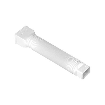 Fleksible nedløpsrørforlengere for takrenner, nedløpsrørforlenger, takrennekobling for regnvannsavløp