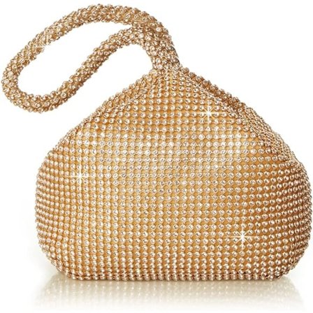 Kvällsväskor Dam Rhinestone Clutch Väska Glittrande Sekvenser Tria