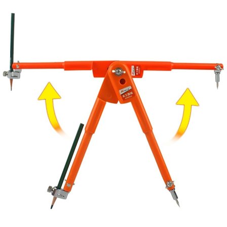 Blyantspasser Justerbare Delere Markering og Ridsning Kompas til Træbearbejdning