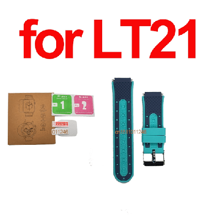 1 st Ersättningsarmband och Skärmskydd Armband för LT21 Smart Watch Armband Barn 4G GPS Klocka