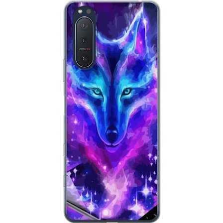 Kompatibelt Mobilskal till Sony Sony Xperia 5 II Neon Varg