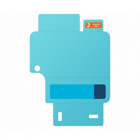 Samsung Galaxy Z Flip6 Anti-reflecting Film Beskytter skjermen, til Galaxy Z Flip6