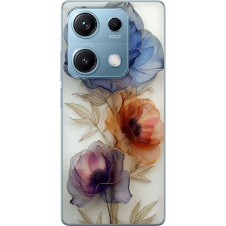 Mobilskal till Xiaomi Redmi Note 14S med Silkesblommor