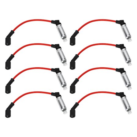 8 stk. 10,2 mm 0,40 tommer Tennpluggledningssett 48322R Tenningskabel Erstatning for Avalanche Corvette Express Impala