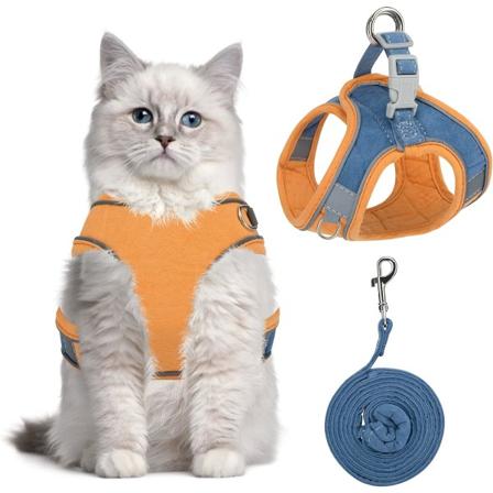 Kattsele Liten Hundekobbel Kattesele Justerbar Pull-on Ves
