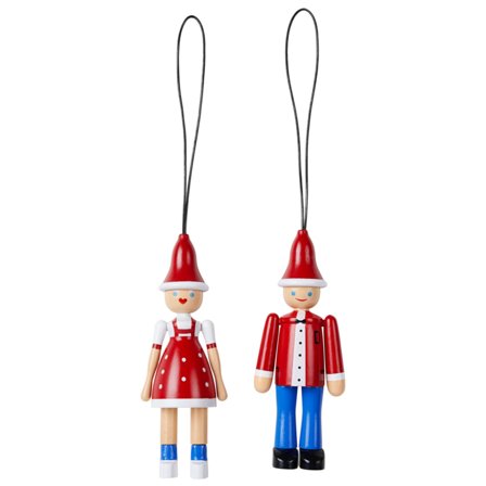 Kay bojesen Ole + Lise julhänge | Inredning > Juldekorationer > Juldekoration | Bagaren och Kocken