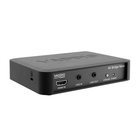 VADDIO AV Bridge Nano | 1in x 1out | 1920x1080 60Hz | Conferencing Hub