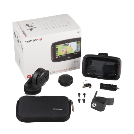 TomTom Rider 550 World Premium Pack 4,''
