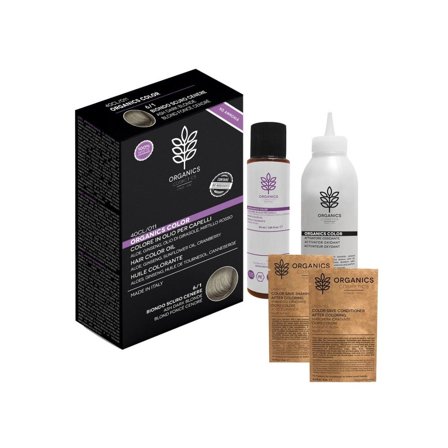 Organics Cosmetics Kit Tinta Per Capelli Organics Color 6/1