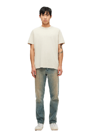 Neuw Cave Tee T-shirts Herr Grå L