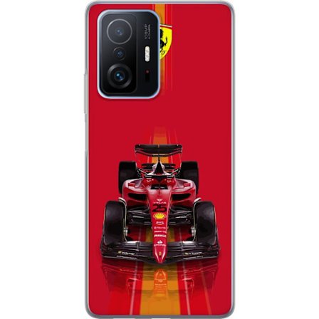 Yhteensopiva Puhelinkuori Xiaomi Xiaomi 11T Ferrari Formula 1 -auto ikonisessa punaisessa muotoilussa urheilullisella tarkkuudella