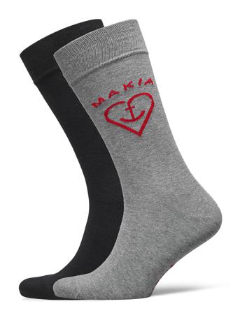 Glenn Two Pack Of Socks Patterned Makia