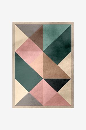 Malerifabrikken - Poster Triangle 2 - Flerfärgad - Posters - Från Homeroom