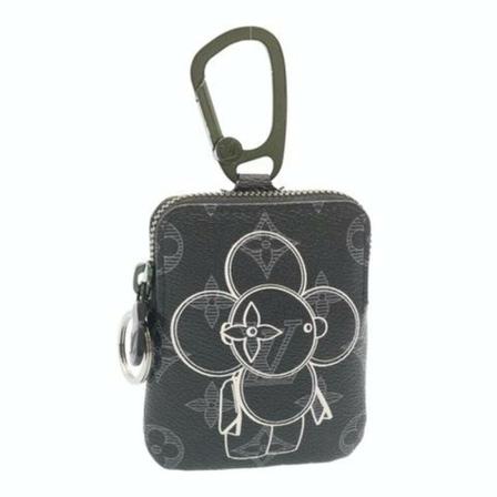 Louis Vuitton Vintage, Pre-owned Vivienne Zip Zwart, Dames, Maat:ONE Size,Canvas
