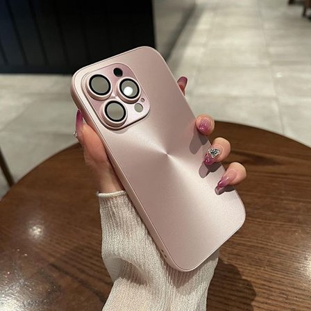 iPhone 17 Rosa Aurora Laser Skal Linsskydd Skärmskydd för Fallskydd