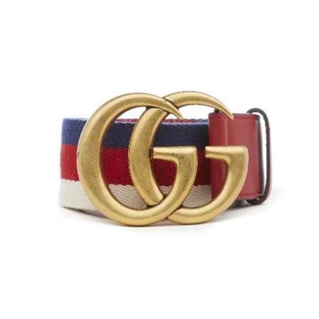 Gucci Vintage, Pre-owned Canvas belts Rood, Dames, Maat:ONE Size,leer